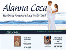 Tablet Screenshot of alannacoca.com